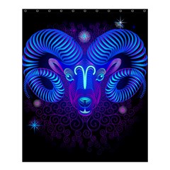 Sign Aries Zodiac Shower Curtain 60  X 72  (medium)  by Mariart