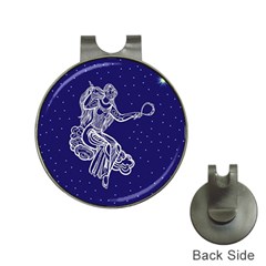 Virgo Zodiac Star Hat Clips With Golf Markers by Mariart