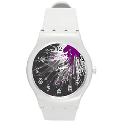 Big Bang Round Plastic Sport Watch (m) by ValentinaDesign