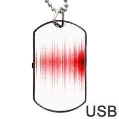 Light Dog Tag Usb Flash (two Sides) by ValentinaDesign