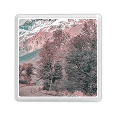 Gravel Empty Road Parque Nacional Los Glaciares Patagonia Argentina Memory Card Reader (square)  by dflcprints