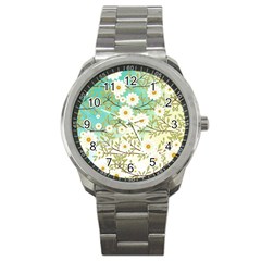 Springtime Scene Sport Metal Watch by linceazul