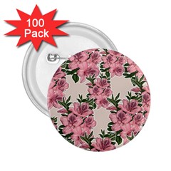 Orchid 2 25  Buttons (100 Pack)  by Valentinaart