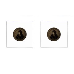 Count Vlad Dracula Cufflinks (square) by Valentinaart