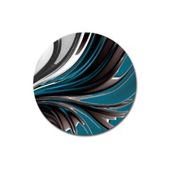 Colors Magnet 3  (round) by ValentinaDesign