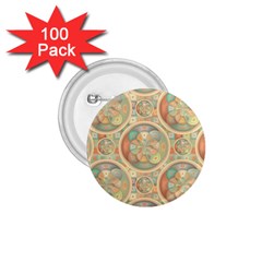 Complex Geometric Pattern 1 75  Buttons (100 Pack) 