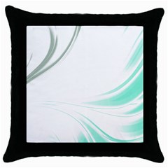 Colors Throw Pillow Case (black) by ValentinaDesign