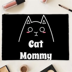 Love My Cat Mommy Cosmetic Bag (xxl)  by Catifornia