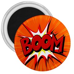 Boom Sale Orange 3  Magnets