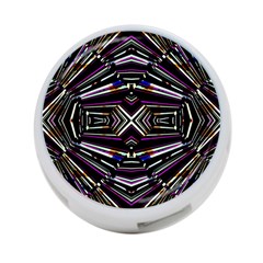 Dark Ethnic Sharp Bold Pattern 4-port Usb Hub (one Side) by dflcprints