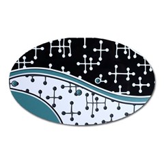 Decoboom Custom Pickguard Engraved Eames Dots Oval Magnet by Mariart