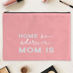 Home Love Mom Sexy Pink Cosmetic Bag (xxxl)  by Mariart