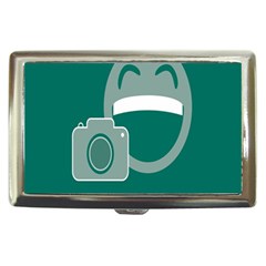 Laughs Funny Photo Contest Smile Face Mask Cigarette Money Cases by Mariart