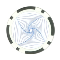 Spirograph Pattern Drawing Design Poker Chip Card Guard by Nexatart