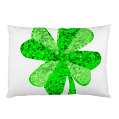 St Patricks Day Shamrock Green Pillow Case (two Sides) by Nexatart