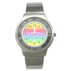 Condigender Flags Stainless Steel Watch by Mariart