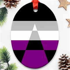 Dissexual Flag Oval Ornament (two Sides) by Mariart