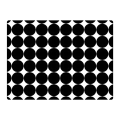 Dotted Pattern Png Dots Square Grid Abuse Black Double Sided Flano Blanket (mini)  by Mariart