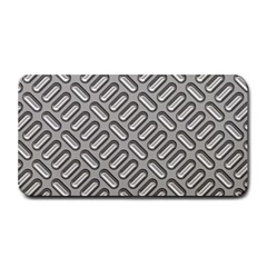 Capsul Another Grey Diamond Metal Texture Medium Bar Mats by Mariart