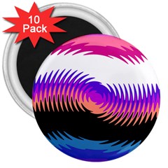 Mutare Mutaregender Flags 3  Magnets (10 Pack) 