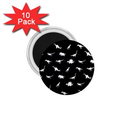 Dinosaurs Pattern 1 75  Magnets (10 Pack)  by Valentinaart