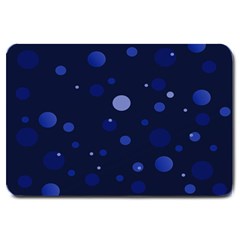 Decorative Dots Pattern Large Doormat  by ValentinaDesign