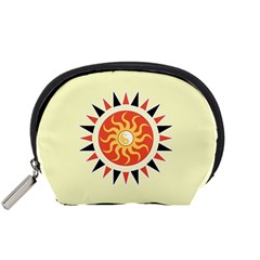 Yin Yang Sunshine Accessory Pouches (small)  by linceazul