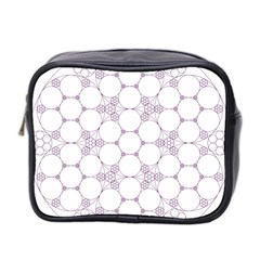 Density Multi Dimensional Gravity Analogy Fractal Circles Mini Toiletries Bag 2-side by Nexatart