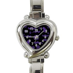 Aztecs Pattern Heart Italian Charm Watch by ValentinaDesign