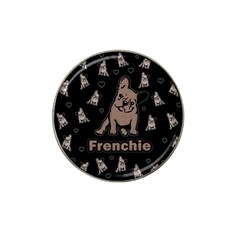 French Bulldog Hat Clip Ball Marker (10 Pack) by Valentinaart