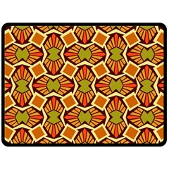 Geometry Shape Retro Trendy Symbol Fleece Blanket (large)  by Nexatart