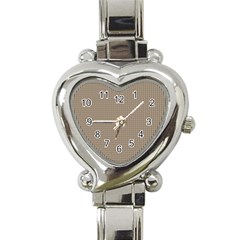 Pattern Background Stripes Karos Heart Italian Charm Watch by Nexatart