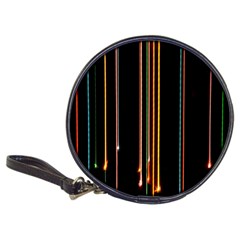 Fallen Christmas Lights And Light Trails Classic 20-cd Wallets by Mariart