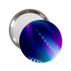 Flow Blue Pink High Definition 2 25  Handbag Mirrors by Mariart