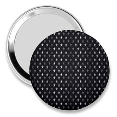 Rabstol Net Black White Space Light 3  Handbag Mirrors