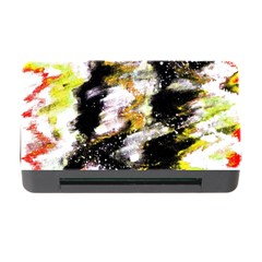 Canvas Acrylic Digital Design Memory Card Reader With Cf by Nexatart