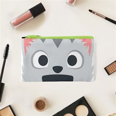 Cat Smile Cosmetic Bag (xs) by BestEmojis