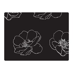 Rose Wild Seamless Pattern Flower Double Sided Flano Blanket (mini)  by Nexatart