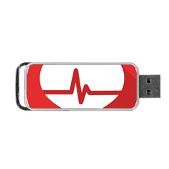 Cardiologist Hypertension Rheumatology Specialists Heart Rate Red Love Portable Usb Flash (two Sides)