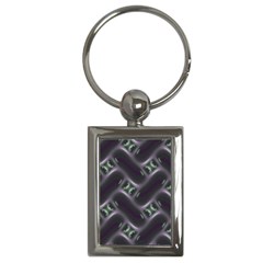 Closeup Purple Line Key Chains (rectangle)  by Mariart