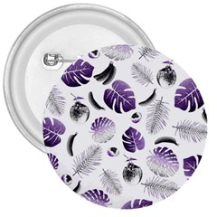 Tropical Pattern 3  Buttons by Valentinaart