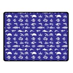 Fish pattern Fleece Blanket (Small) 50 x40  Blanket Front