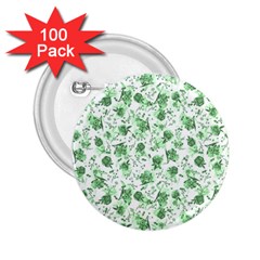 Floral Pattern 2 25  Buttons (100 Pack)  by ValentinaDesign