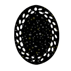 Dots Pattern Ornament (oval Filigree)