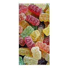 Jelly Beans Candy Sour Sweet Shower Curtain 36  X 72  (stall)  by Nexatart