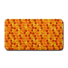 Honeycomb Pattern Honey Background Medium Bar Mats by Nexatart