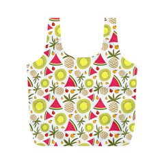 Summer Fruits Pattern Full Print Recycle Bags (m)  by TastefulDesigns