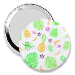 Tropical Pattern 3  Handbag Mirrors by Valentinaart