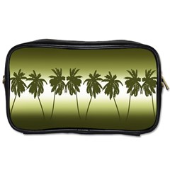 Tropical Sunset Toiletries Bags 2-side by Valentinaart