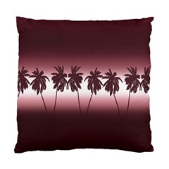 Tropical Sunset Standard Cushion Case (two Sides) by Valentinaart